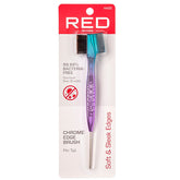 Red by Kiss HH05 Chrome Edge Brush Pin Tail